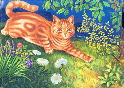 Perseguição de gato de Louis Wain